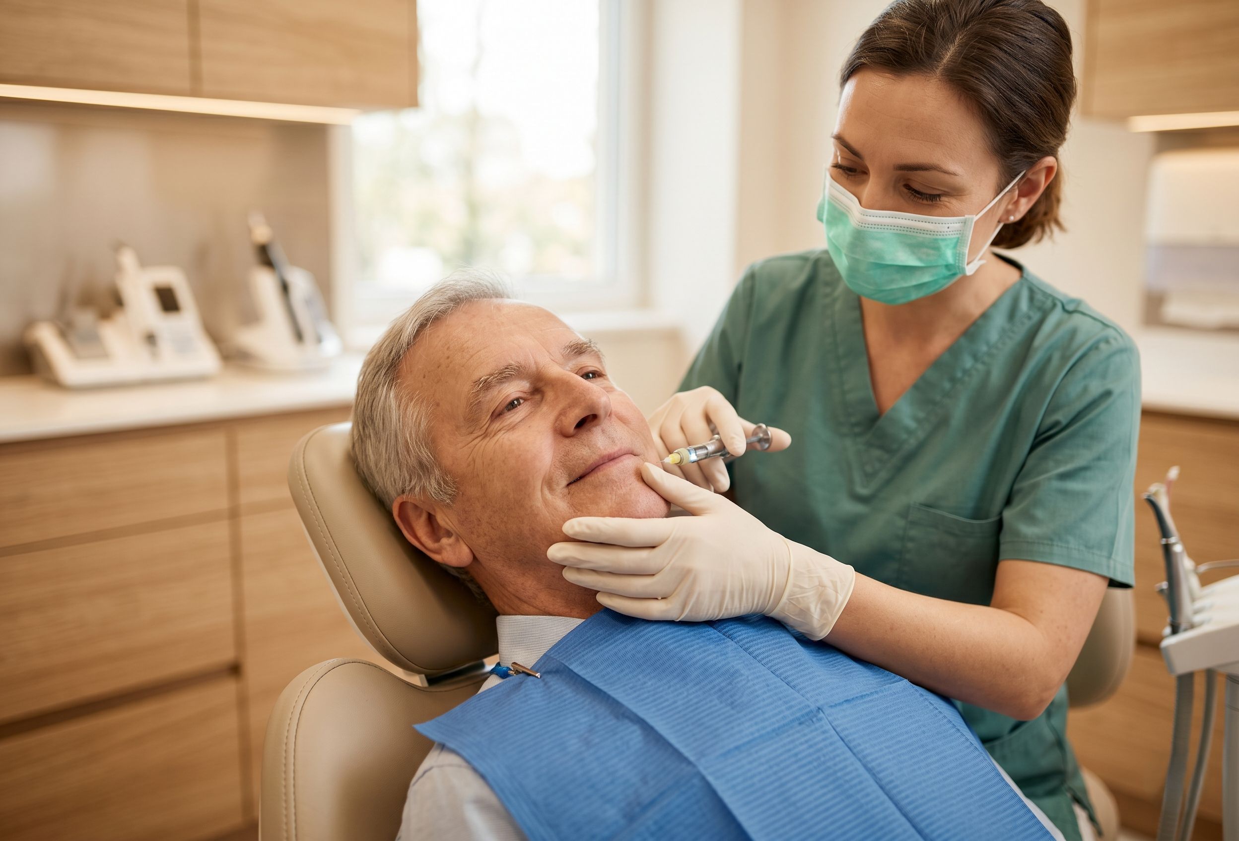 Local Anaesthesia Patient Comfort Photo