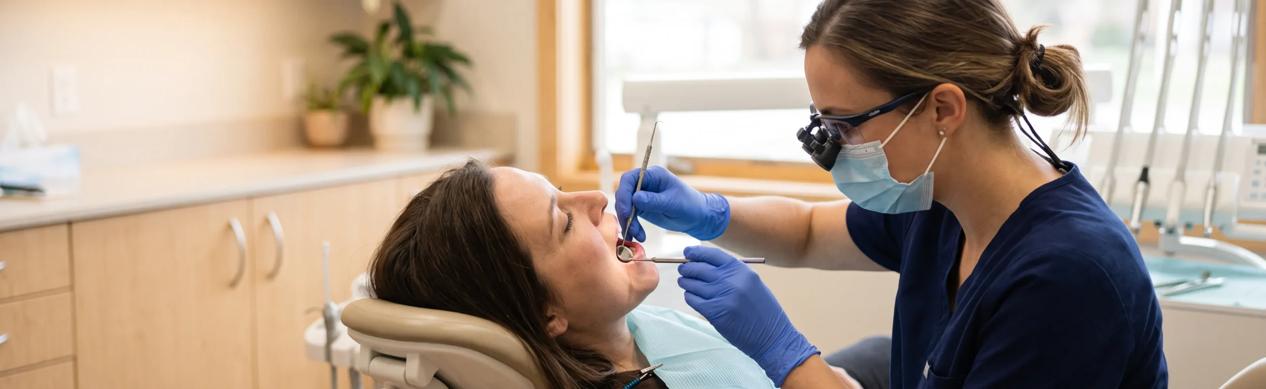 Periodontist Hygienist — Pocket Depth Measurement