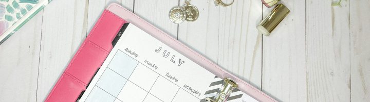 Wedding Planning Calendar Flat-Lay